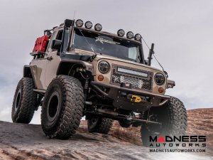 Jeep Wrangler JK Venom Front Bumper w/ Winch Mounts by Addictive Desert Designs - 2007+